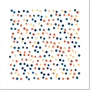 Multicolor Dots Pattern Posters and Art